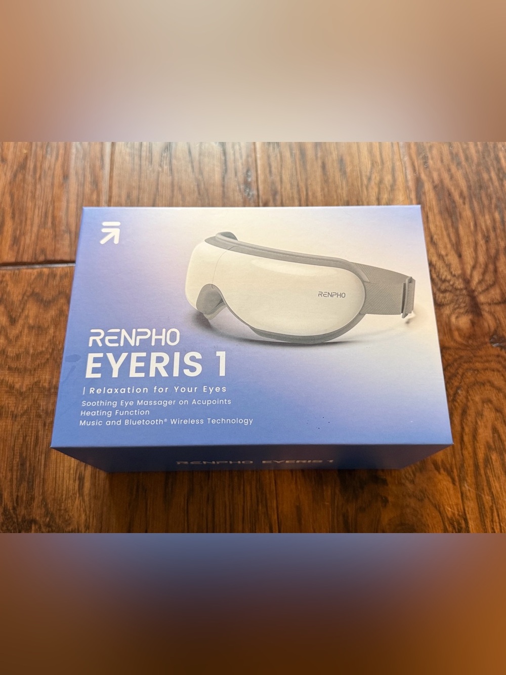 RENPHO Eyeris 1 White Heated Eye Massager with Bluetooth